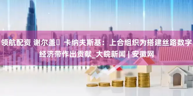 领航配资 谢尔盖・卡纳夫斯基：上合组织为搭建丝路数字经济带作出贡献_大皖新闻 | 安徽网